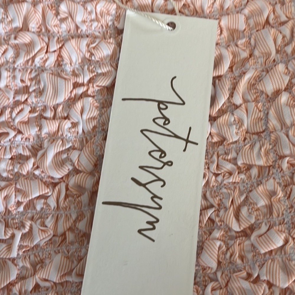 3/$29 NWT PETERSYN X REVOLVE TEXTURED TUBE MINI IN MELONI SZ SMALL AND MEDIUM - Picture 6 of 7